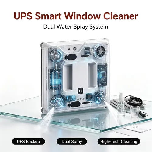 Automatic Robotic Window Cleaner Robot Home Appliance for Washing Windows And Glass Specialty Cleaners for Efficient Home Care