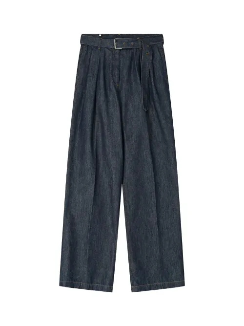 Dries Van Noten Trousers — Indigo