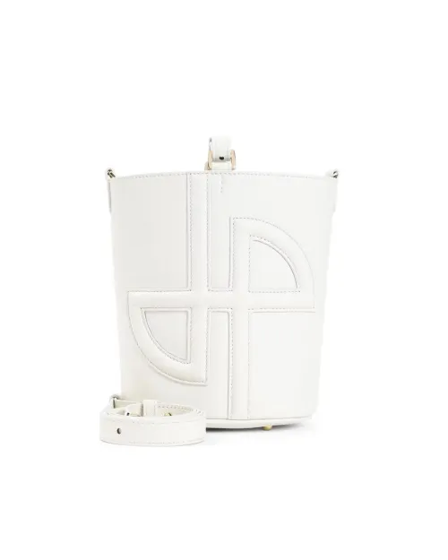 Patou JP Bucket Bag — White