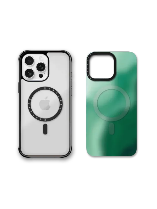 Reykjavik Jade Drift - iPhone 14 Pro / Base Case+Back Cover