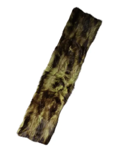Dolce & Gabbana Multicolor Fur Shawl — Multicolor