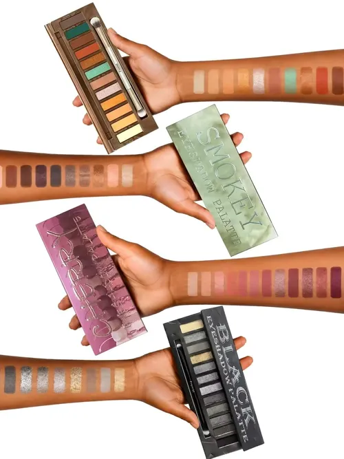 12-Color Eyeshadow Palette, Mirror Packaging, Pearlescent Shimmer, Stage Makeup Effect, Long-Lasting, Easy to Apply, Waterproof