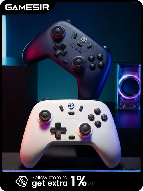 GameSir Nova Lite Switch Controller Hall Effect Gamepad for Nintendo Switch iPhone Android Mobile Phone Windows PC Steam