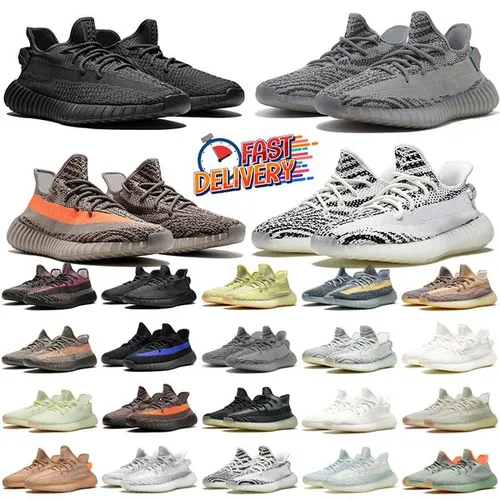 Designer Running Shoes For Men Women Casual Sneakers Black Red Bred Cream White Carbon Breathable Sneaker Classic Outdoor Sports Mens Trainers 36-47
