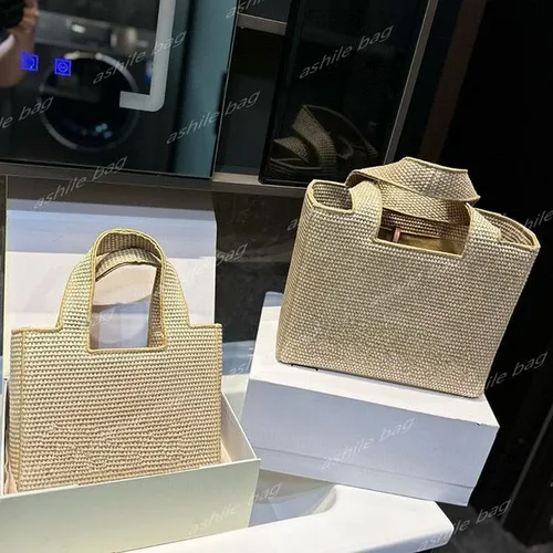 Designer Beach Bags Totes Personality Straw Casual Versatile High Quality Women Handbags