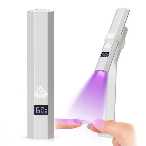 Rechargeable Mini UV LED Nail Lamp Handheld Nail Drying Lamp For Gel Polish Nail Dryer Machine UV Light Home Manicure Salon M251208
