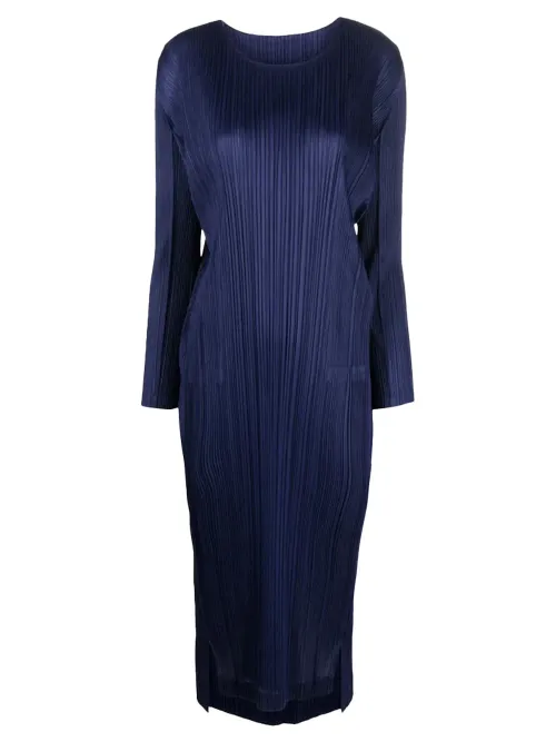 Issey Miyake Dress — Navy