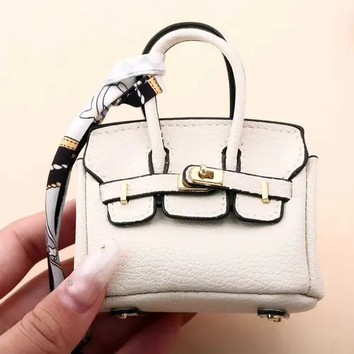 Mini Bag Pendant Small Keychain Case Accessory Family Mini Earphone Bag Accessories Pendant Key Chain Decoration GiftXJ251114