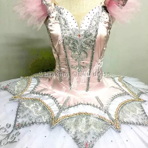 Ballet Silver Fairy Sleeping Beauty Variations Performance Dress Adult and Children Professional Edition Customized Plate Skirt