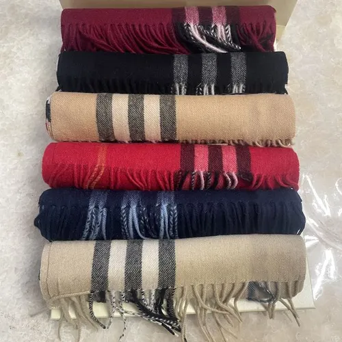 Designer scarf cashmere Winter men's and women's long scarf fashion classic never go out of style large plaid cape