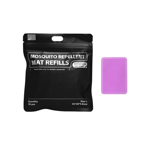 Mosquito Repellent Mats for FLEXTAIL REPELLER (only on our site) - 60 Pcs (best value) / 250 mg D-Allethrin (Large Size)-Compatible with Thermacell