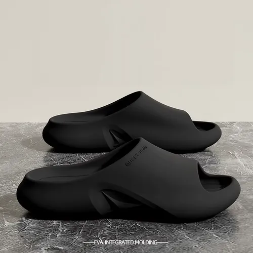 Comwarm Summer Classic Flip Flops Men Fashion Beach Sandals Antislip Indoor Bathroom Slippers Comfy Casual Sandals EVA Slippers