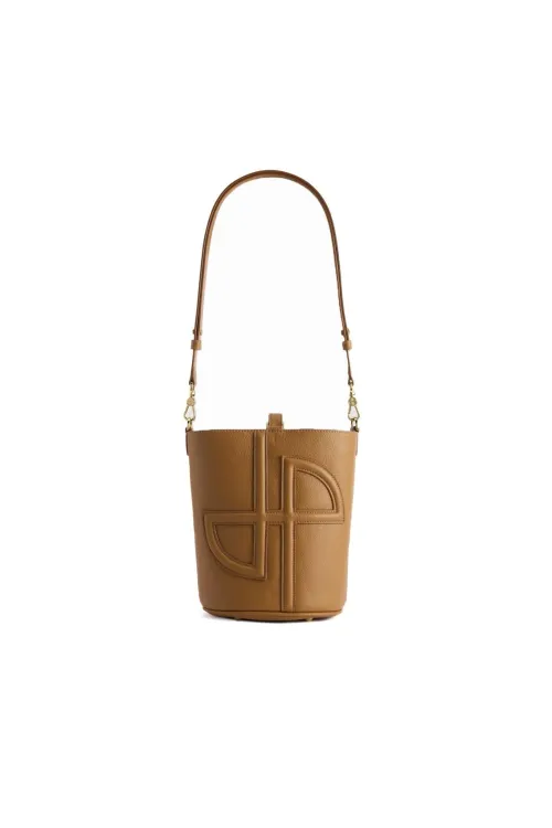 Patou JP Bucket Bag — Brown