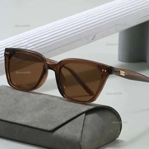 Free Shipping New TR Polarized Cold Tea Women High End GM Style Retro Sunglasses For Men Driving Glasses Manufacturer