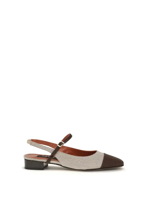 Carel Paris Oceano Slingback heel — Beige