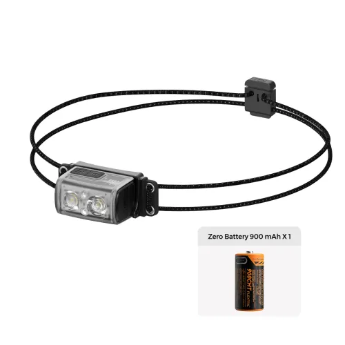 TINY HELIO 600Z - High-Performance Lightweight Headlamp - Black / 900mAh
