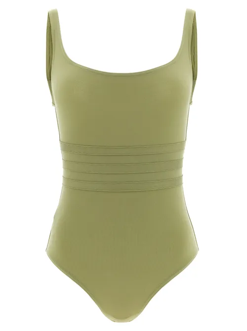 Eres One-Piece Swimsuit — pale yellow