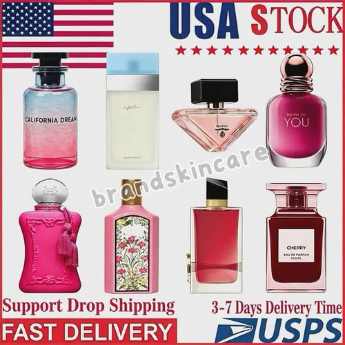 Designer Woman Perfume Fragrance Oriana Power Of You Flora Goddess California Dream 100ml Eau De Parfum Long Lasting Smell Brand EDP Lady Cologne Spray High Quality