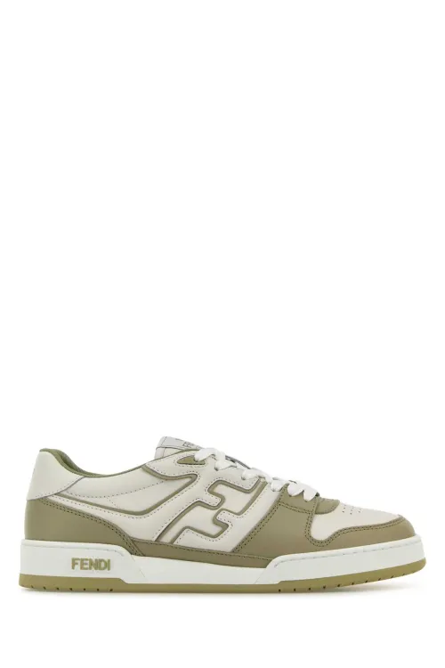 Fendi Match Sneakers — Green