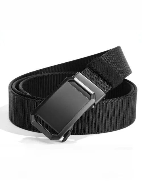 Men's Automatic Buckle Belt Casual Big Size Korean Fashion Hongik University Streetwear Daily Wear Belt