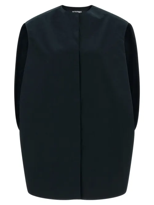 Jacquemus La Robe Berlingot Dress — Black