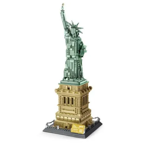 1409PCS The Statue of Liberty Architecture Building Blocks Set Model Gift for Kids and Adults Compatible Christmas Gifts L251028