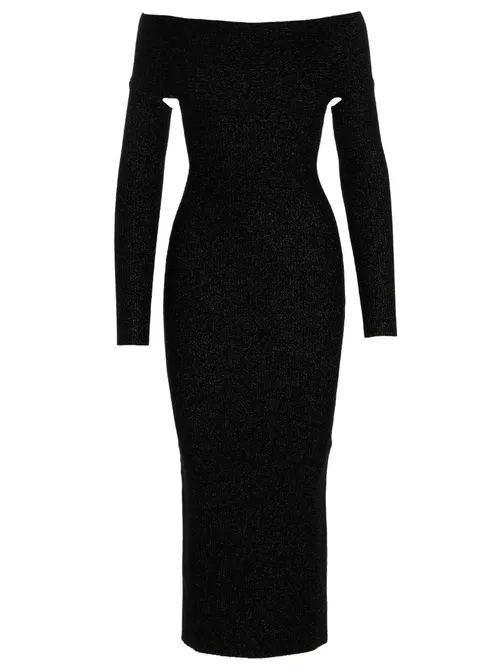 Khaite Mariasole Dress — Gray