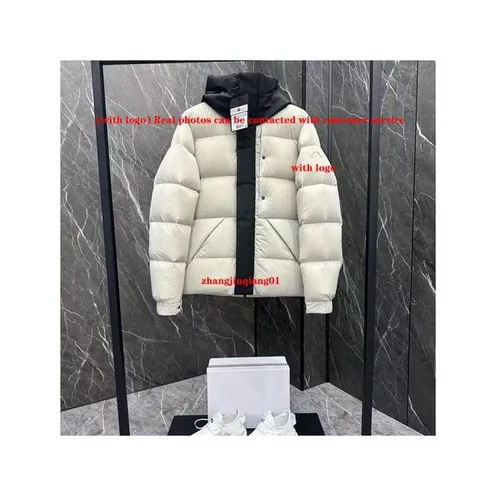 Designer Mon Home White Warrior Down Puffer Jacket Mens Womens Autumn Winter Fashion Brands Vintage Luxe Large Loose Simple Casual Warm Parkas Hoodie