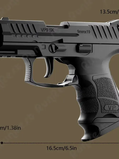 100 rounds of bullets, 12 shells, and 2 shells soft bullet gun black toy handgun new toy shooting gun