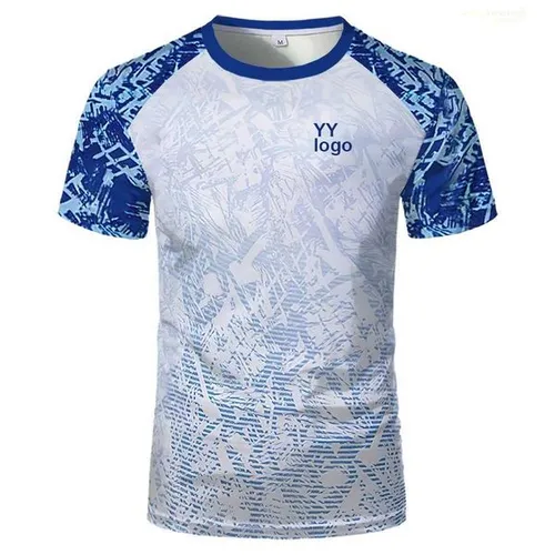 Mens Badminton Clothing T Shirt With YY Tennis Short-Sved Training Uniform Padel Sports Quick Dry Breathable Clothes L260526