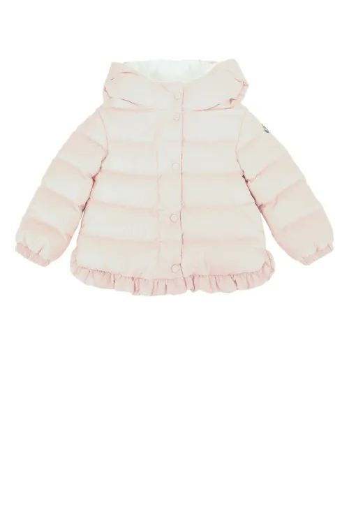 Moncler Jr Tazui Down Jacket — Pink