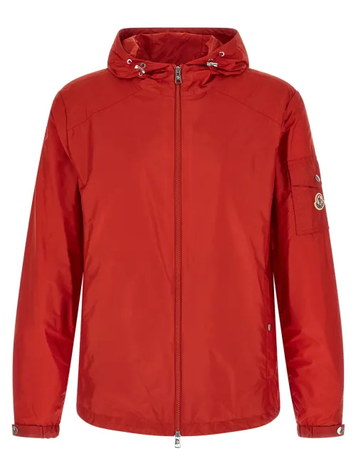 Moncler Etiache Down Jacket — Red