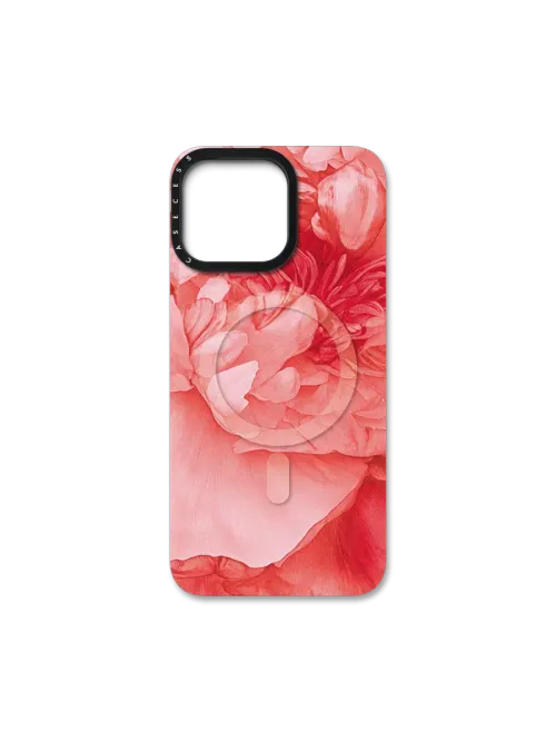 Peony Dawn - iPhone 15 / Back Cover (Requires CASECESS Base Case for use)
