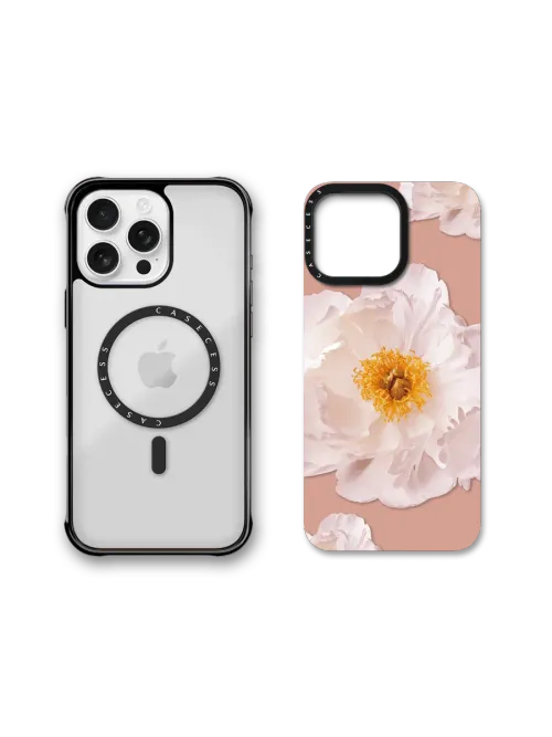 Peony Blush - iPhone 16 / Base Case+Back Cover