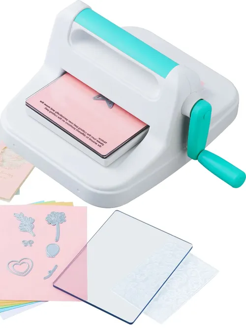 SucceBuy 6/9in Manual Die Cutting Embossing Machine Portable Cut Machines Opening Scrapbooking Machine Full Kit For Arts Crafts