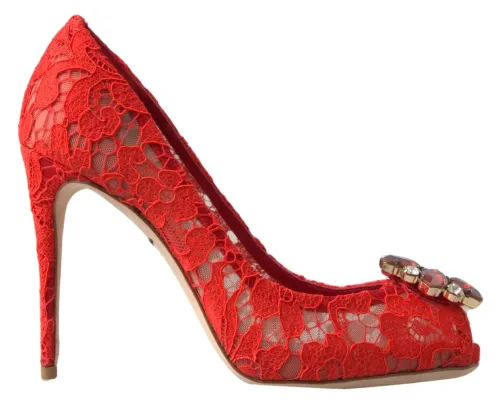 Dolce & Gabbana Heels — Red