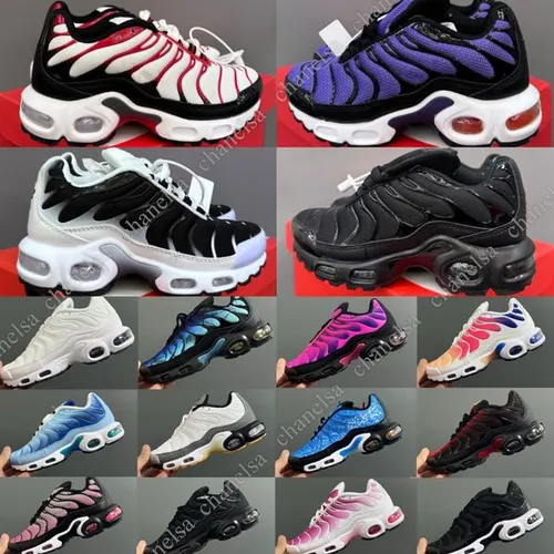 designer enfant running Shoes Kids sneakers Plus girls boys Children baby kid youth trainers pink black white blue red Sports shoe