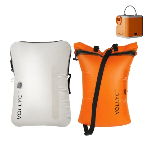 VOLLYC X FLEXTAIL EZY SET - Crush Space with 85% Compression - EZYPACK+EZYBAG+PUMP