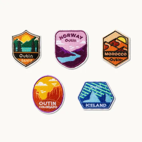 OutIn Embroidery Patch - PATCH-NORWAY