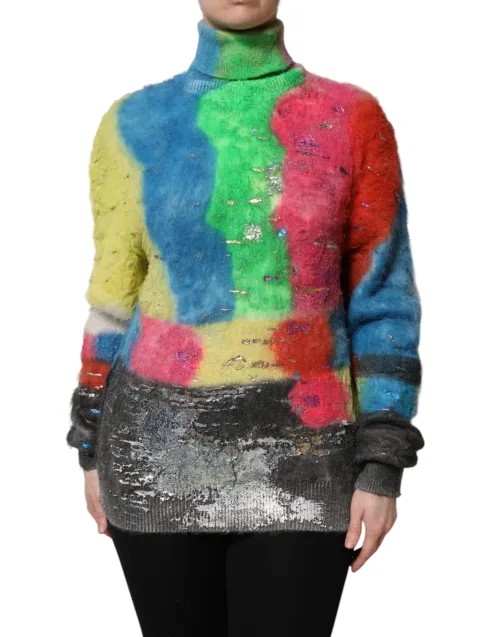 Dolce & Gabbana Turtleneck Sweater — Multicolor