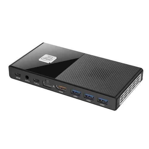 M6 Mini PC 12th Gen Intel N200 2.9GHz Windows 11Pro DDR5 NVMe SSD Pocket Computer HDMI2 4K@60Hz WiFi 6 BT5.2 N100 N5105 2933MHz