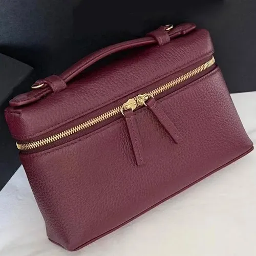 free shipping designer bags for womens 2026 new classic crossbody purse casual shoulder bags red brown black Fashio versatile printed hand-held box small square bag