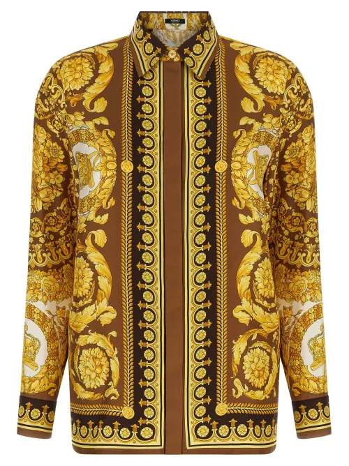 Versace Barocco Shirt — Gold
