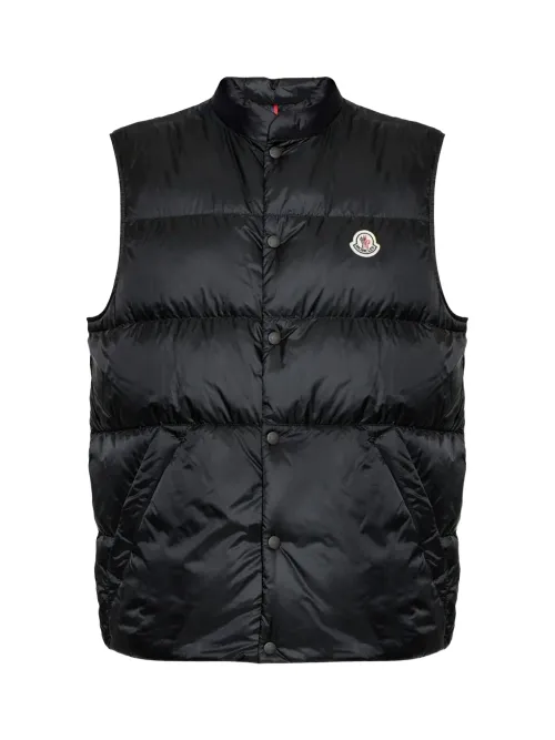 Moncler Vest — Black