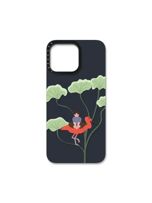 Jungle Rider Midnight Ebony - iPhone 14 / Back Cover (Requires CASECESS Base Case for use)