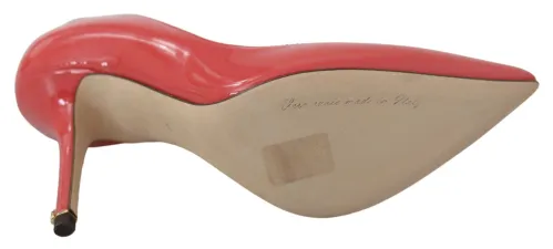 Dolce & Gabbana Patent Leather Heels — Pink