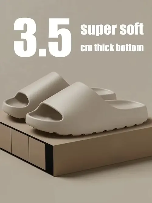 Coconut Slippers Cloud Thick-soled Sandals Summer Fashion Soft Bottom Beach Men Slippers Women's Sandals EVA Slides