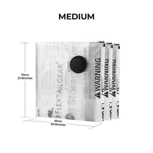 Vacuum Storage Bags (without pump) - Medium / 12-Pack