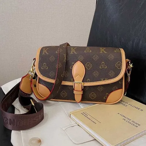 Premium Designer Womens Crossbody Bag Leather Shoulder Handbag Elegant Tote Purse Classic Ladies ChicW251106