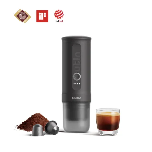 Customized Nano Portable Espresso Machine (Space Grey)